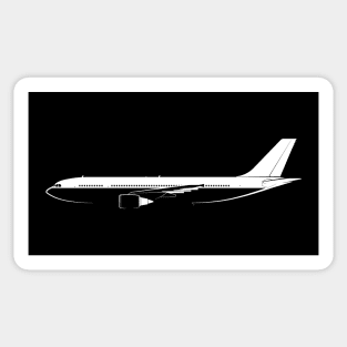 Airbus A300-600 Silhouette Sticker